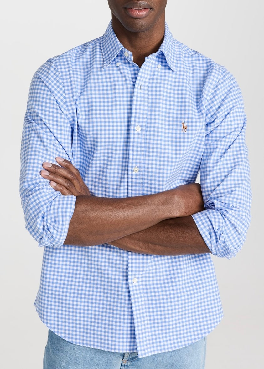 Ralph Lauren Gingham Check Oxford Shirt | Classic Fit