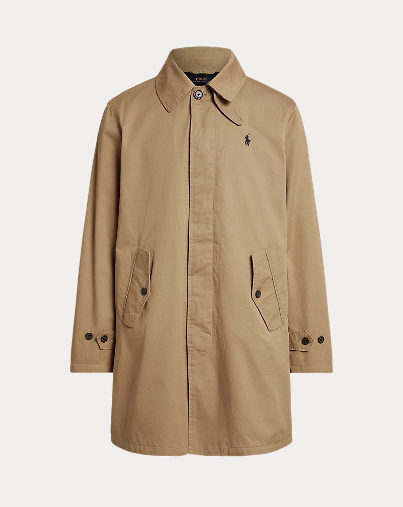 Ralph Lauren Twill Walking Coat