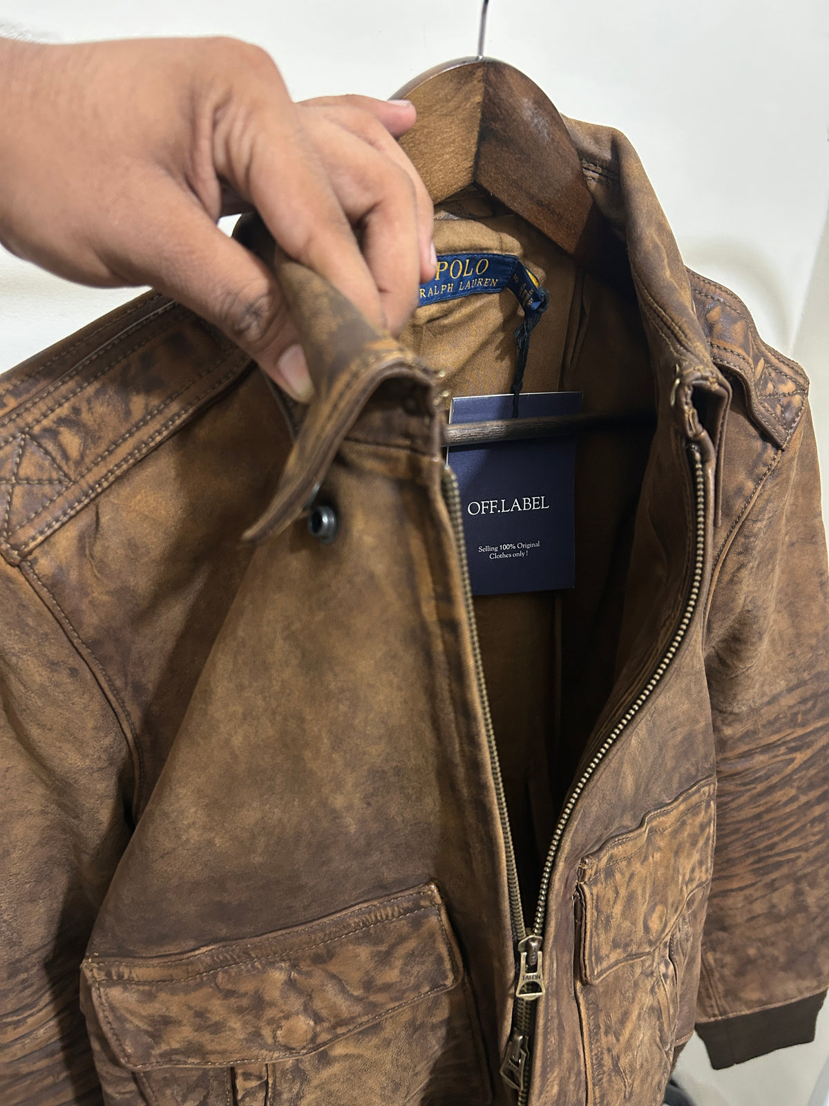 Ralph Lauren Leather Jacket