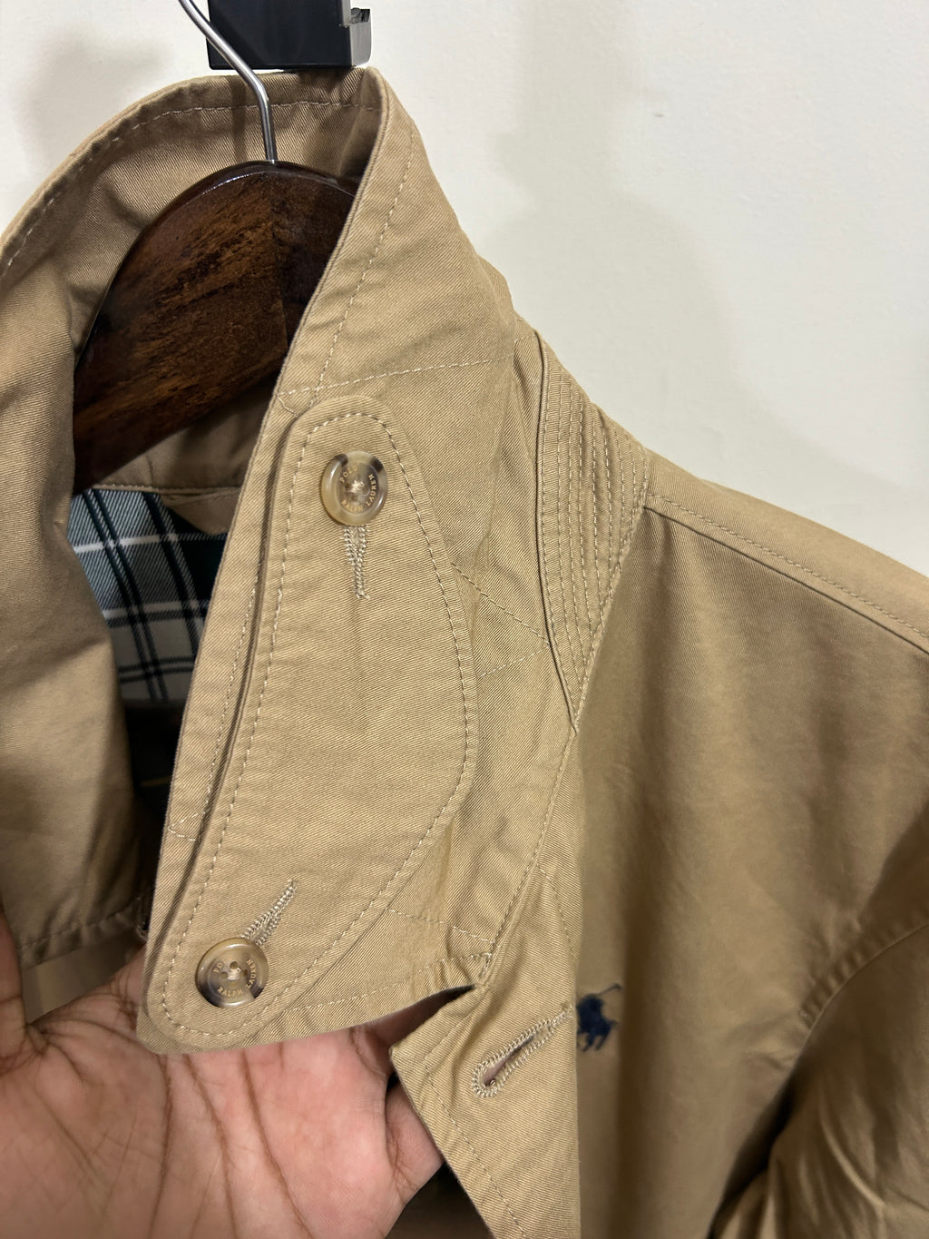 Ralph Lauren Twill Walking Coat
