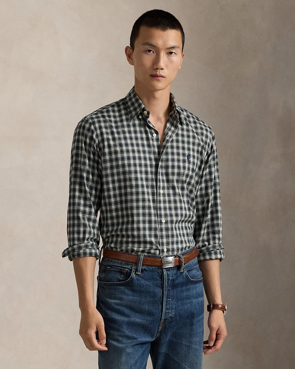 Rl check shirt Classic fit