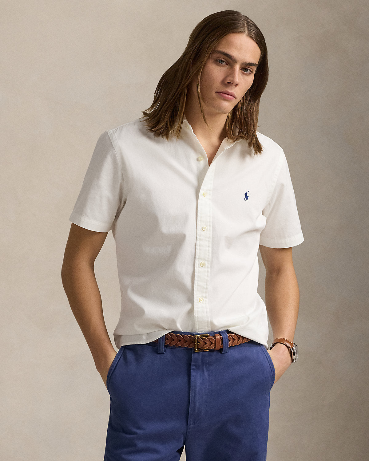 Ralph Lauren Short Steve Oxford Shirt