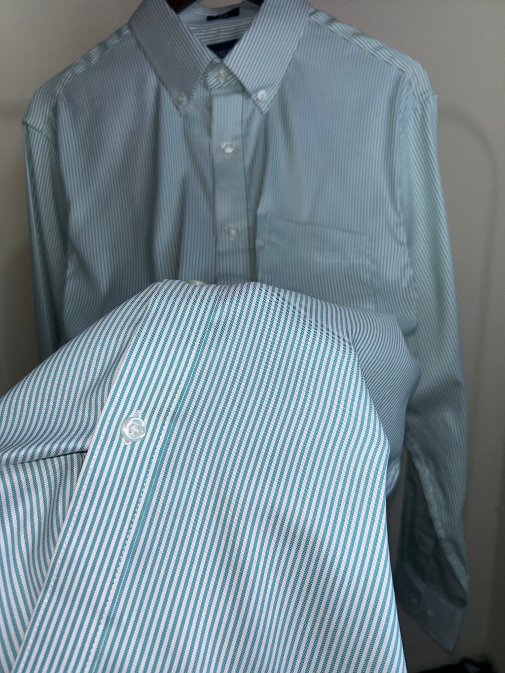 J.crew Bowery performance stretch oxford shirt with button-down collar