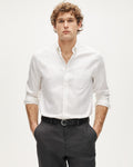 J.crew Bowery performance stretch oxford shirt with button-down collar