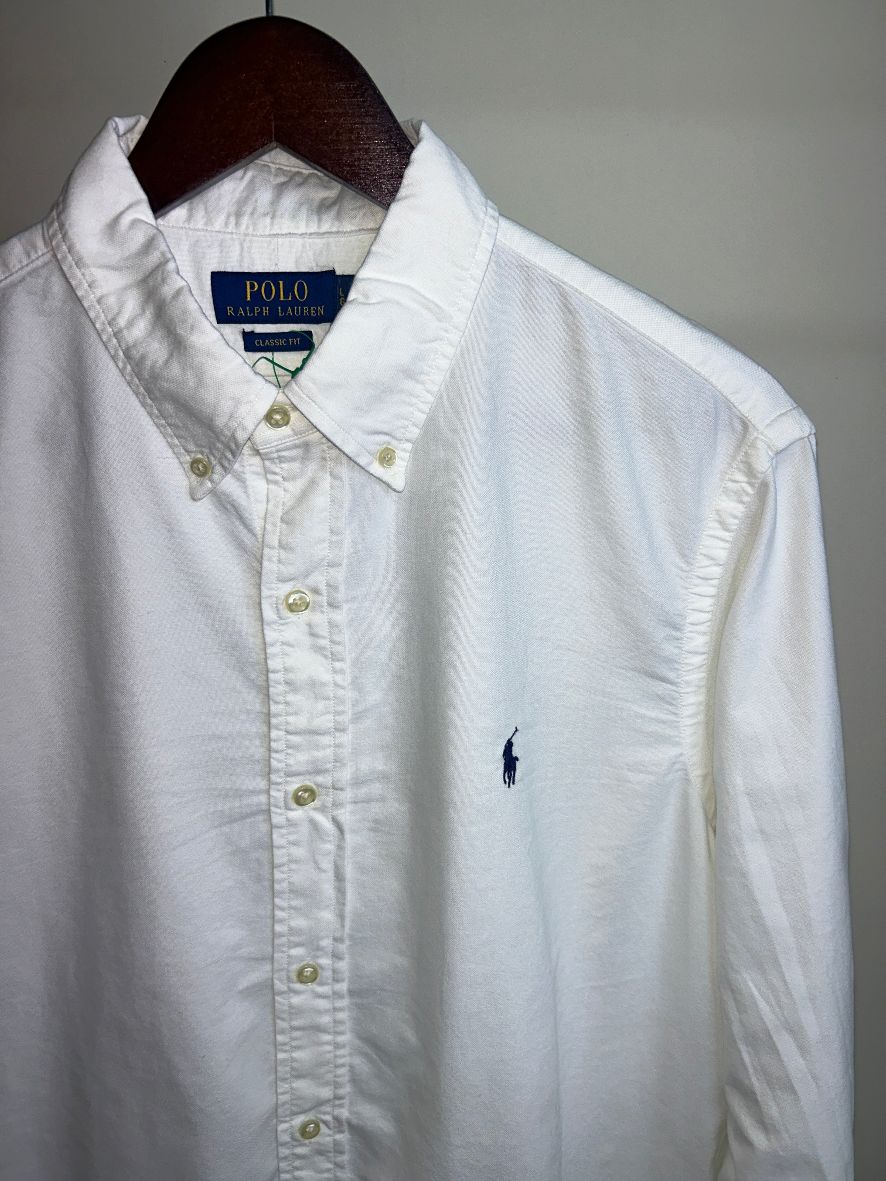 Ralph Lauren White Oxford Shirt
