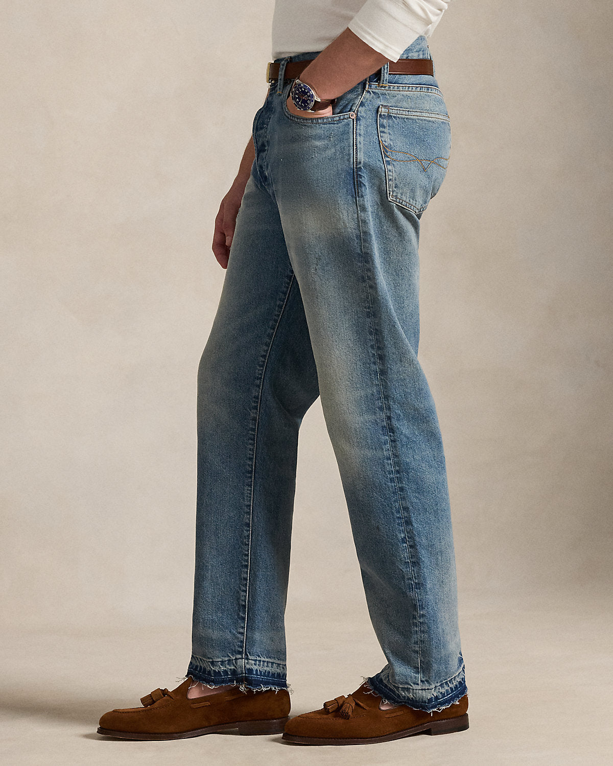 Ralph Lauren Heritage Straight Fit Denim Sourced from Turkey