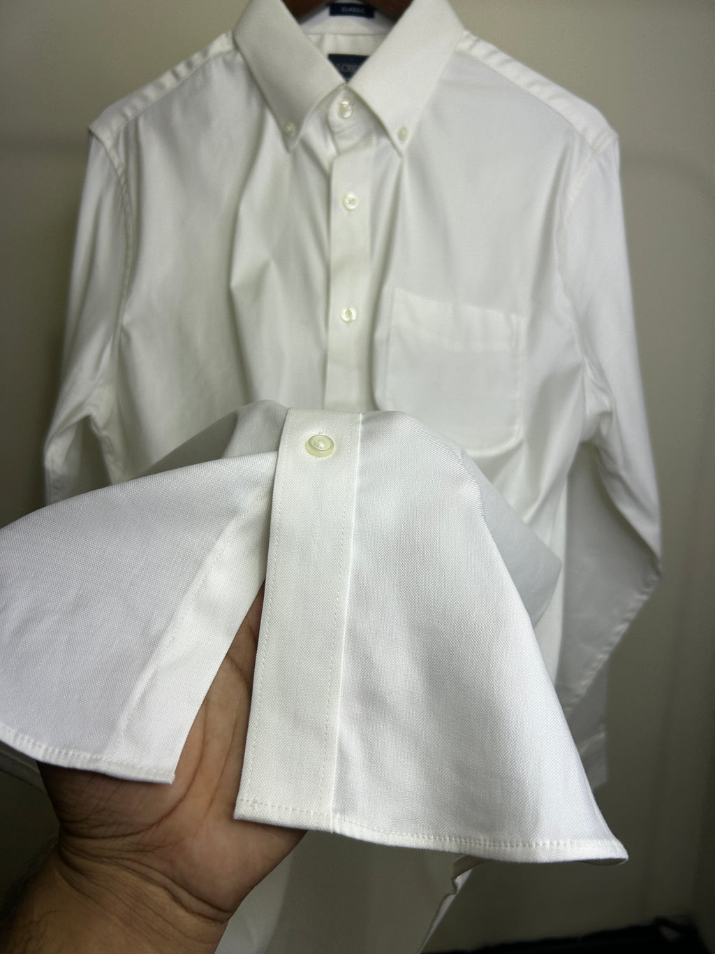 J.crew Bowery performance stretch oxford shirt with button-down collar