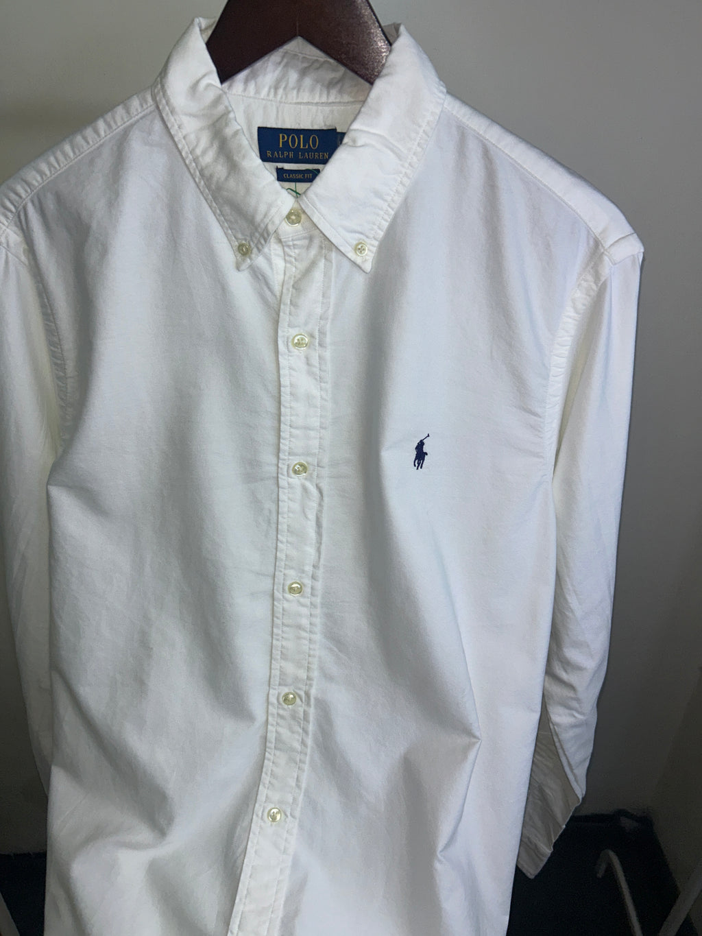 Ralph Lauren White Oxford Shirt