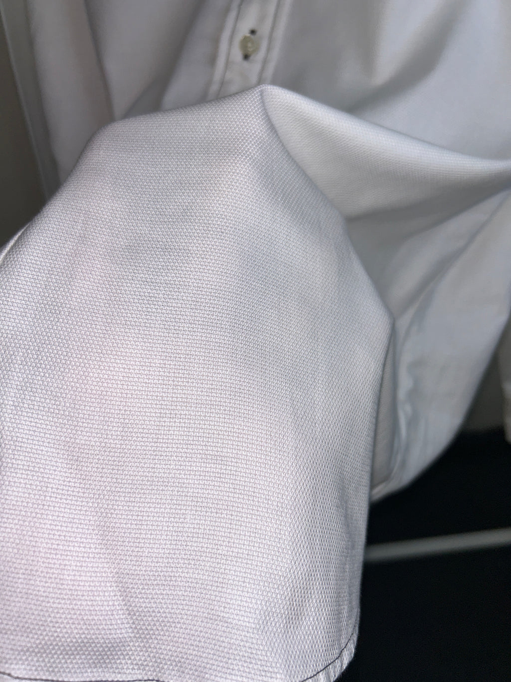 Ralph Lauren white with Black stitching Shirt
