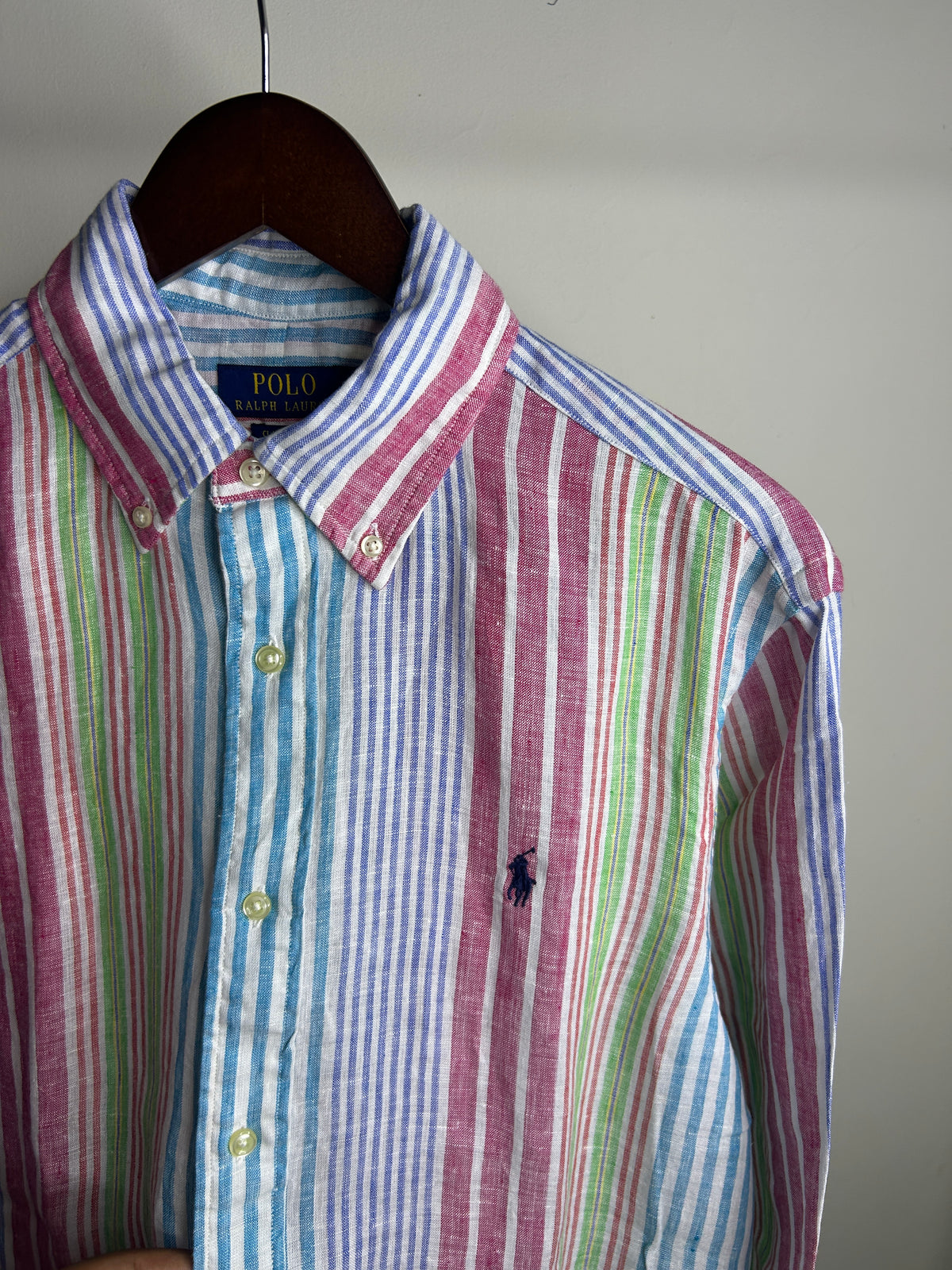 Ralph Linen Multicoloured stripes