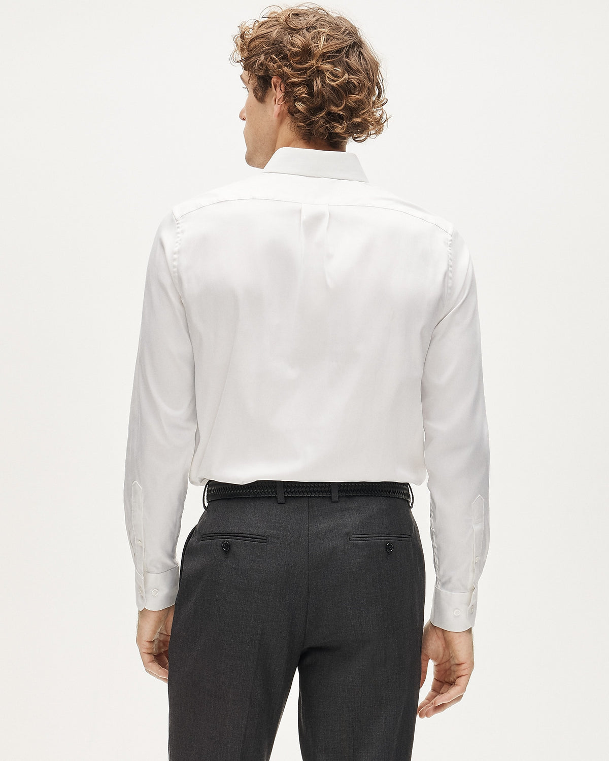 J.crew Bowery performance stretch oxford shirt with button-down collar