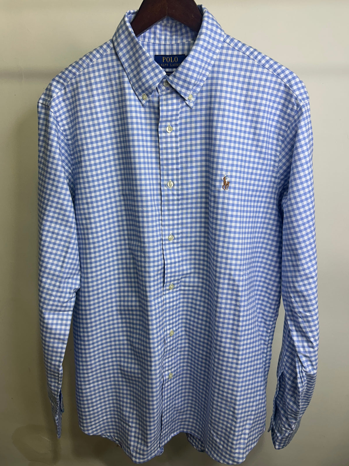 Ralph Lauren Gingham Check Oxford Shirt | Classic Fit