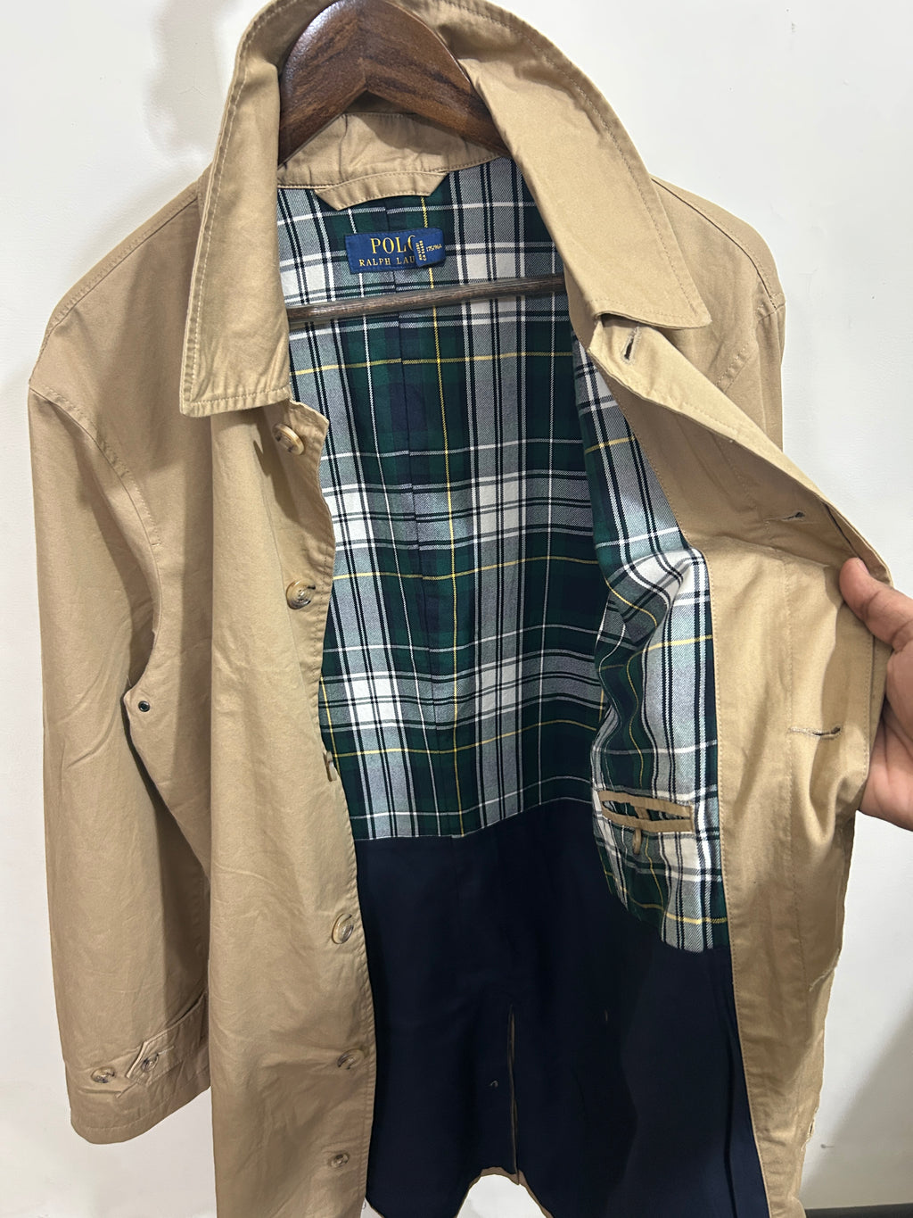 Ralph Lauren Twill Walking Coat
