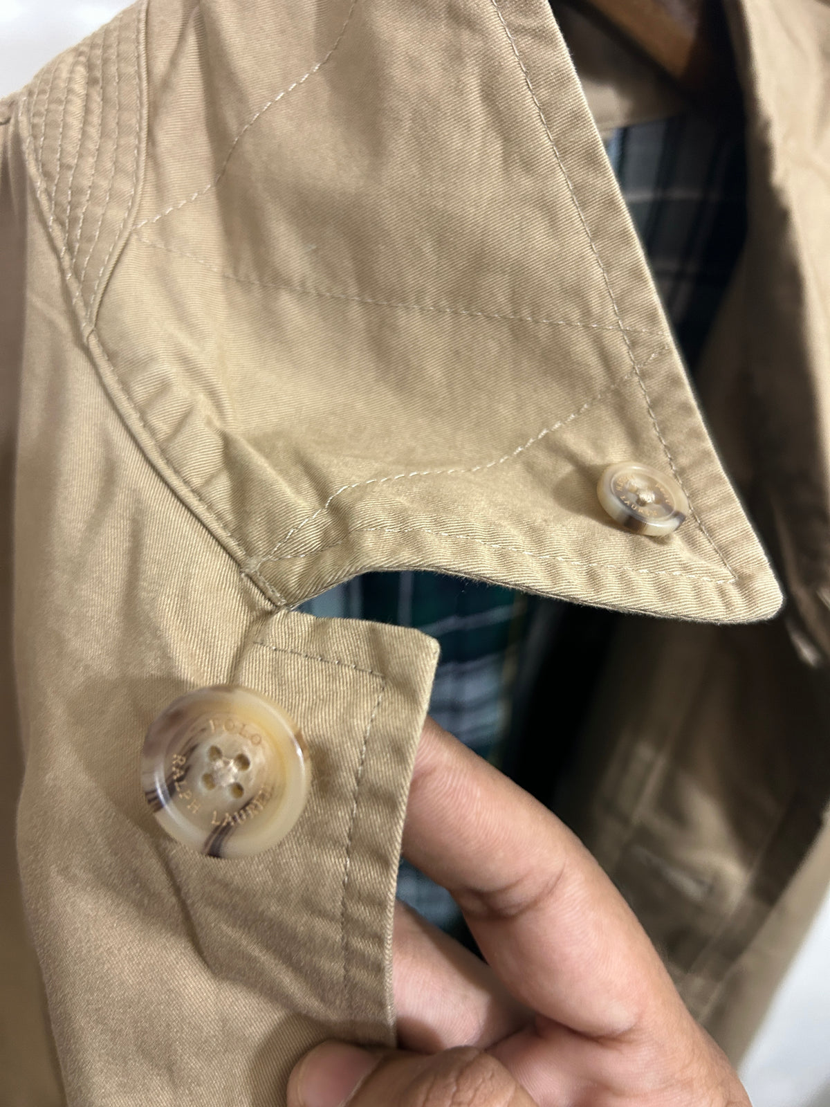 Ralph Lauren Twill Walking Coat