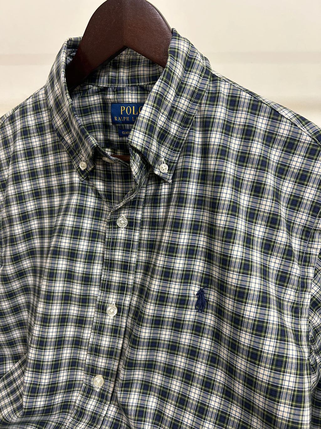 Rl check shirt Classic fit