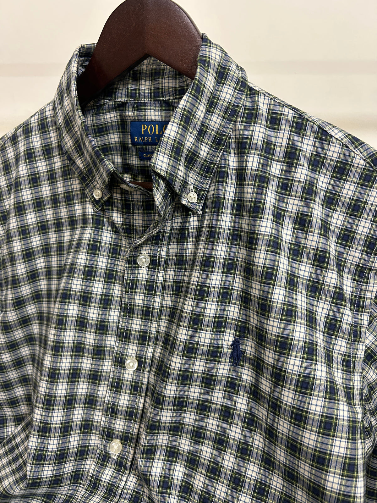 Rl check shirt Classic fit