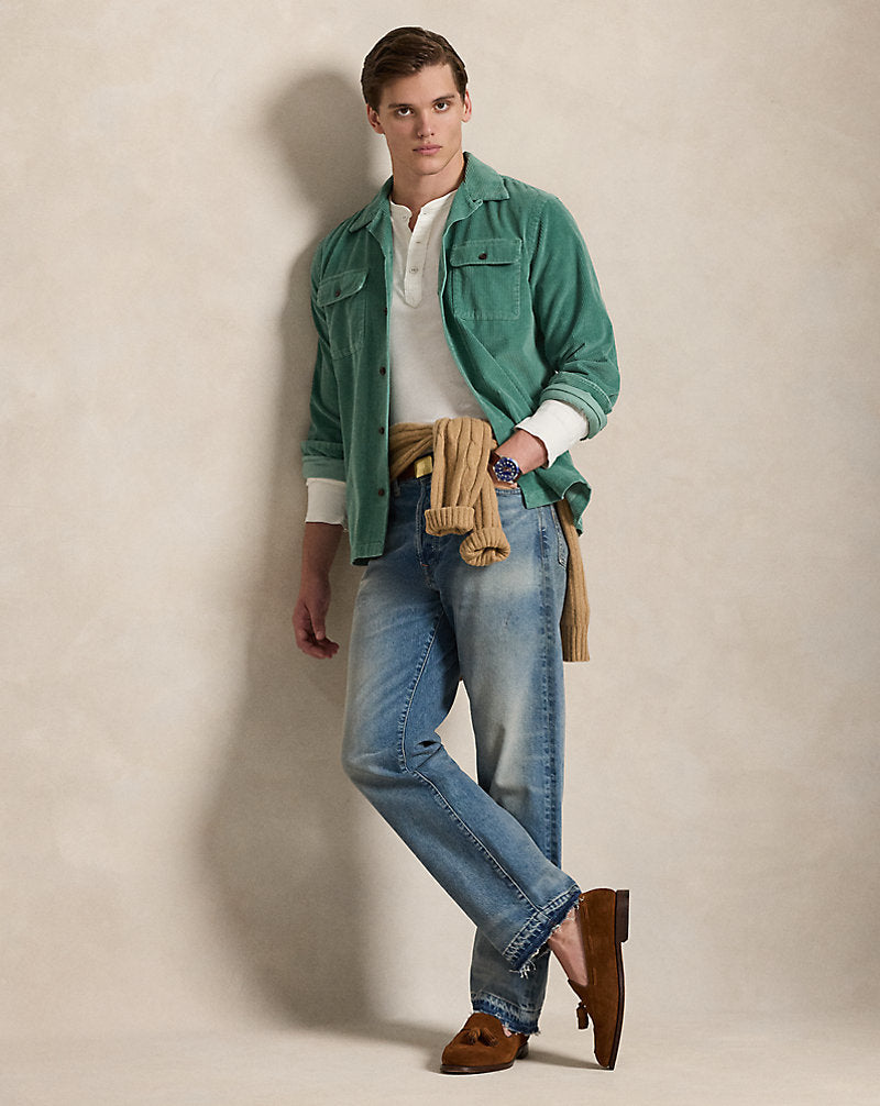 Ralph Lauren Heritage Straight Fit Denim Sourced from Turkey
