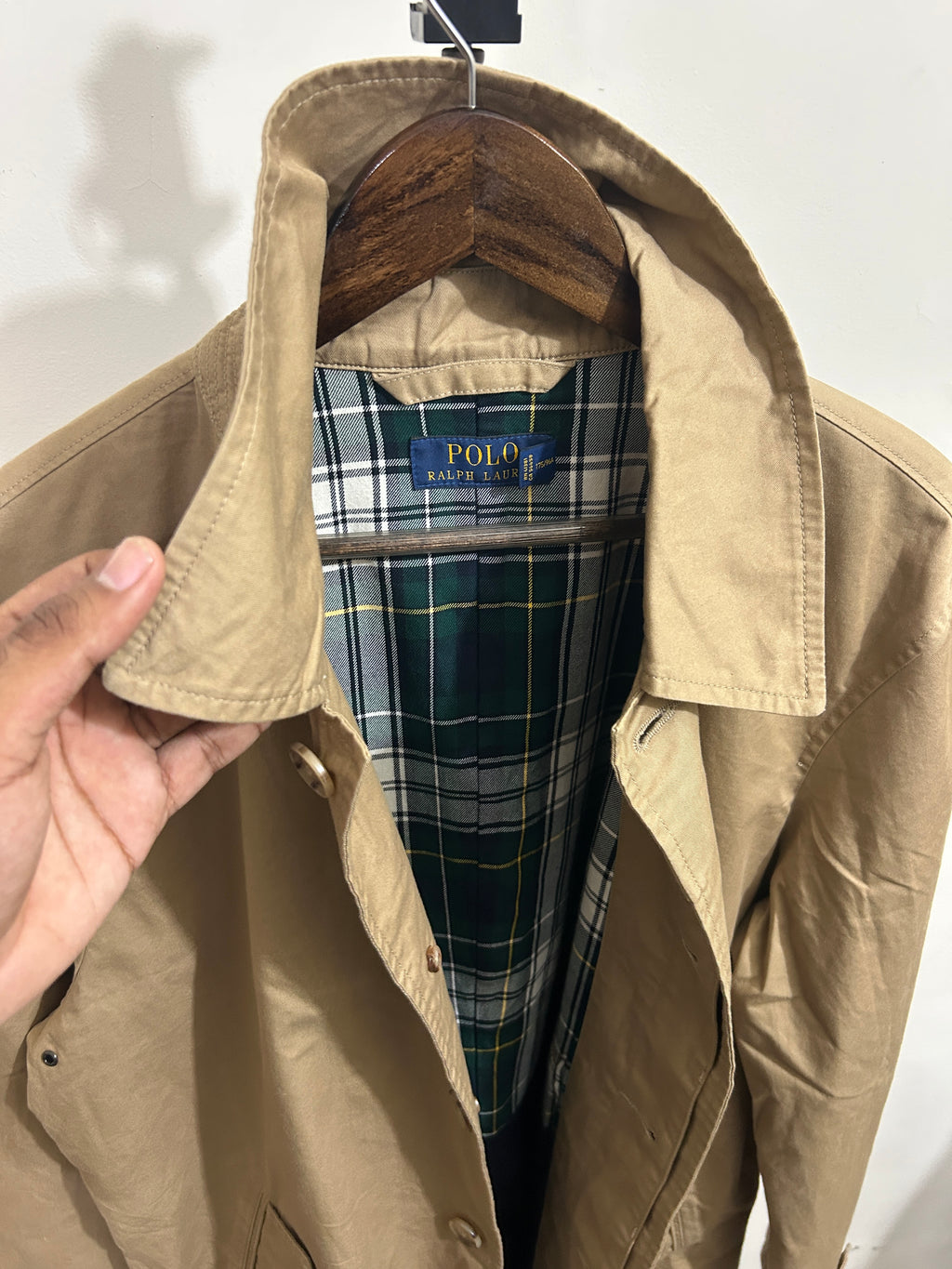 Ralph Lauren Twill Walking Coat