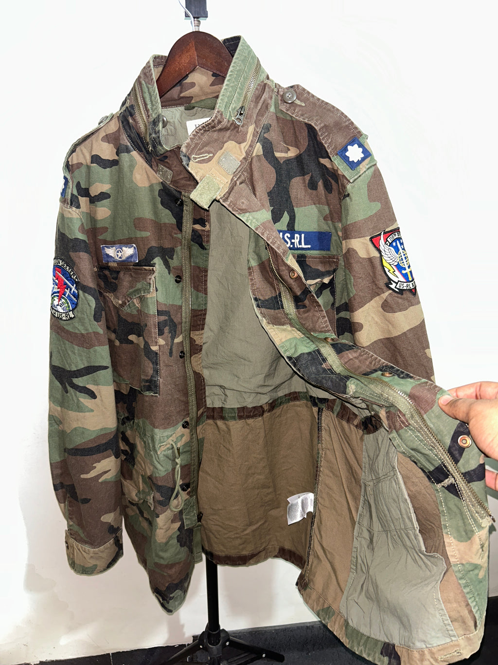 Ralph Camouflage Field iconic Jacket