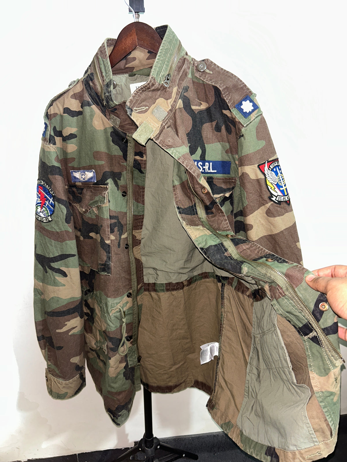 Ralph Camouflage Field iconic Jacket