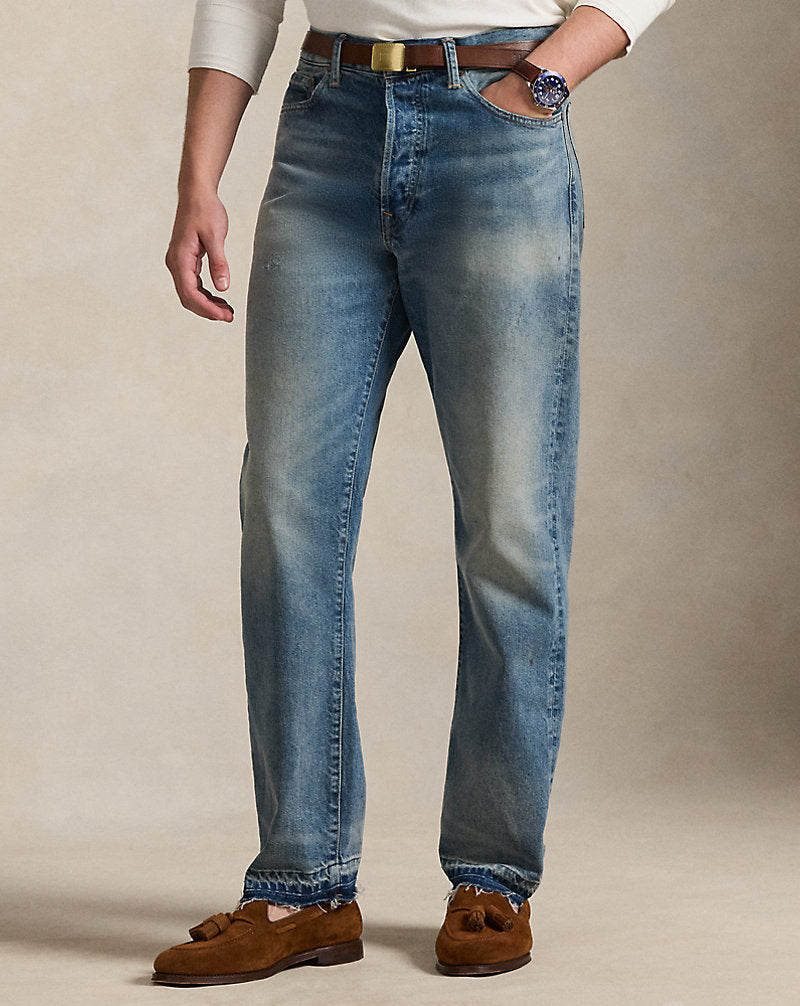 Ralph Lauren Heritage Straight Fit Denim Sourced from Turkey