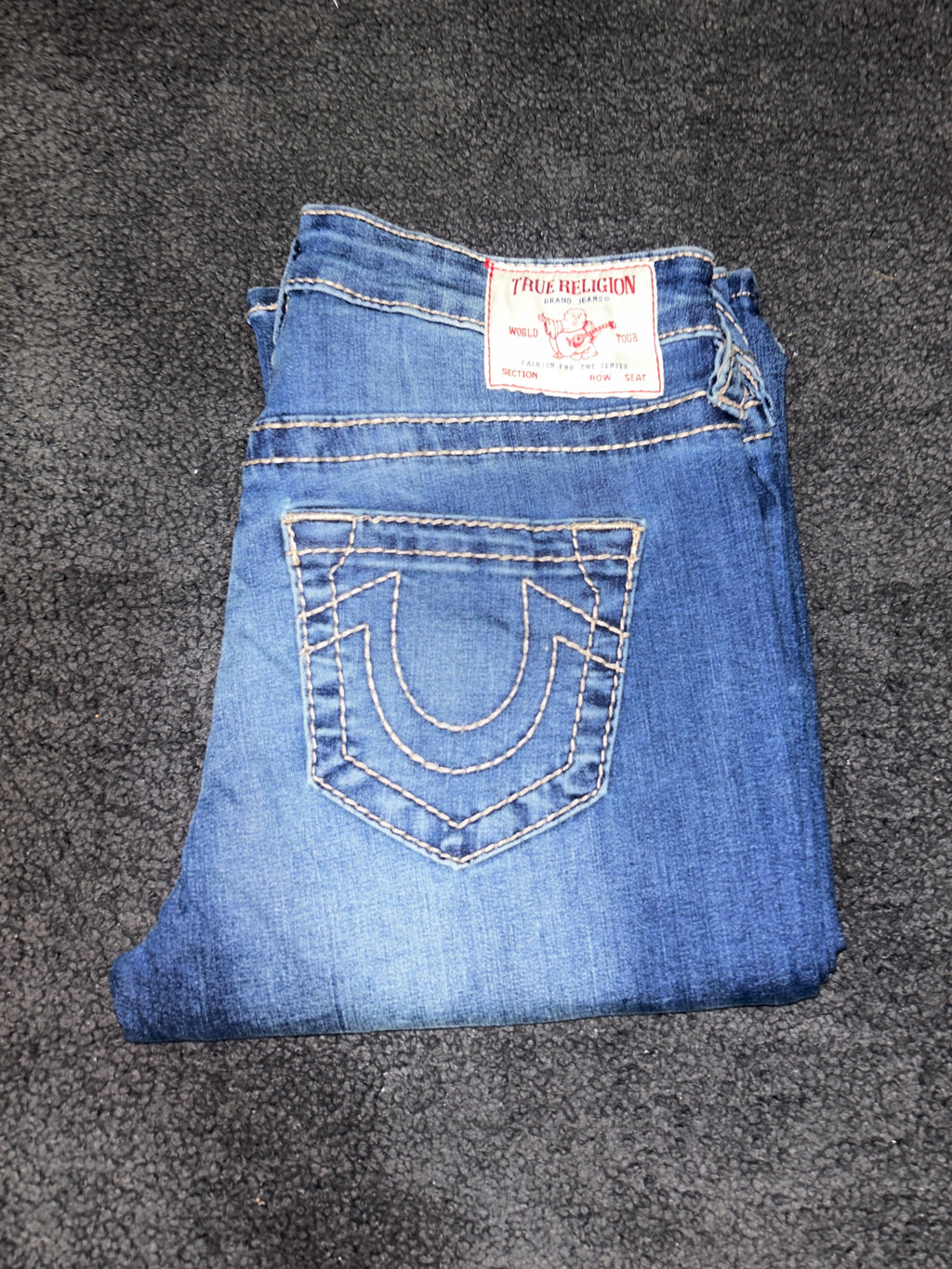 True religion jean female bootcut Big T