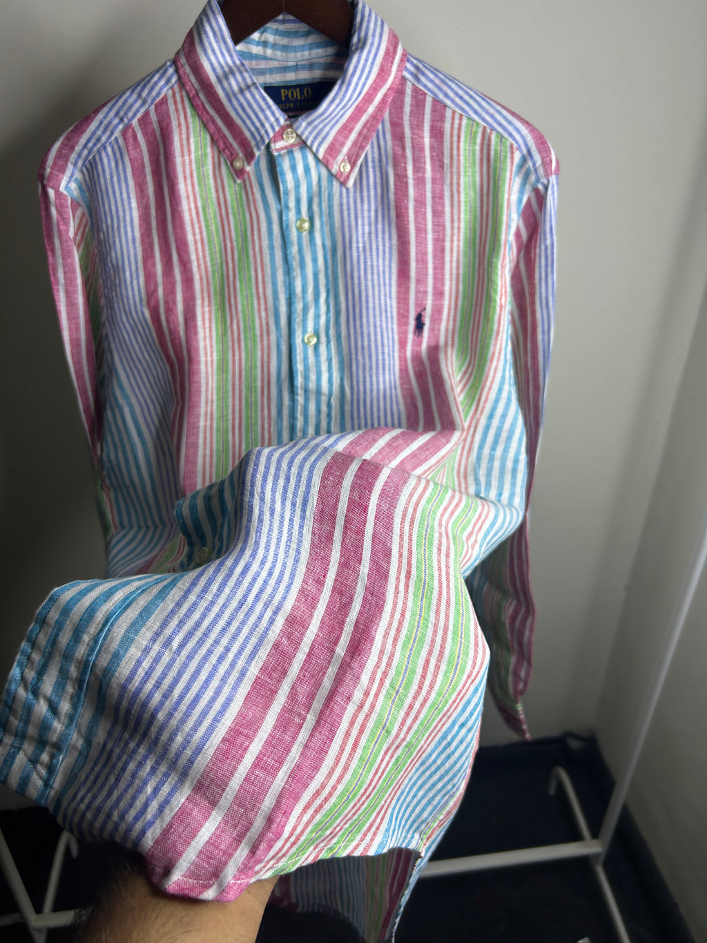 Ralph Linen Multicoloured stripes