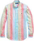 Ralph Linen Multicoloured stripes